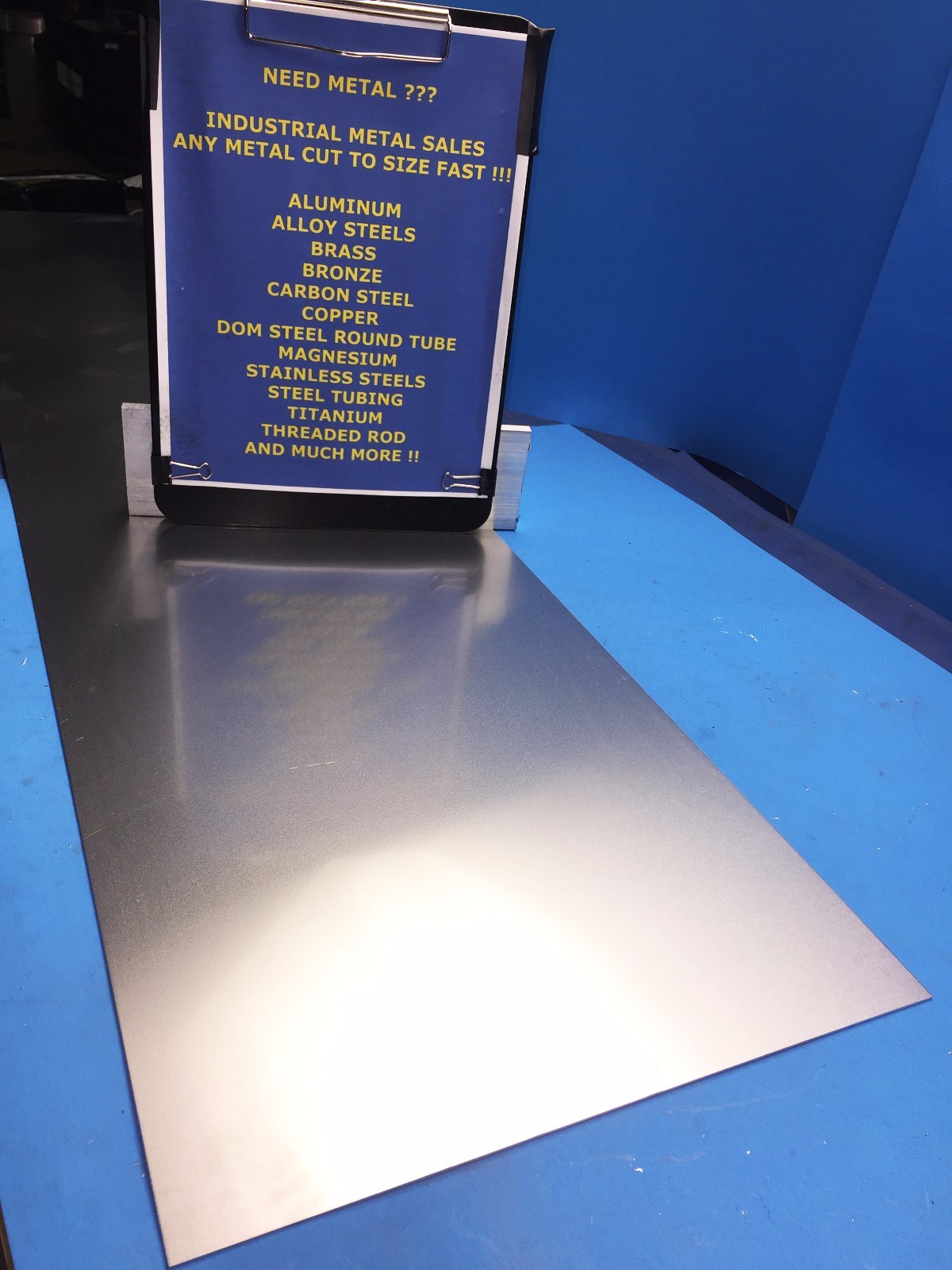 .090″ x 12″ x 12″ 6061 T6 Aluminum Sheet — .090″ Aluminum Sheet 6061