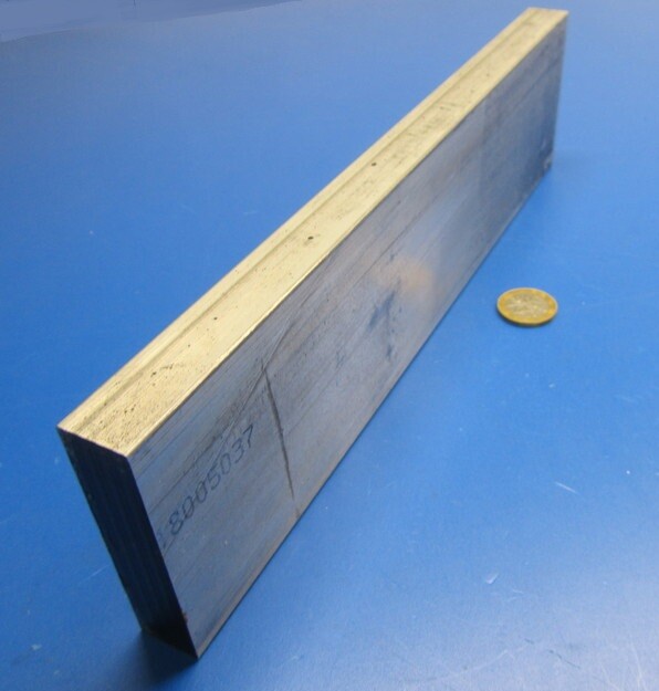2024 T351 Aluminum Bar, 3/4 (.750″)” Thick x 3.0″ Wide x 12″ Length