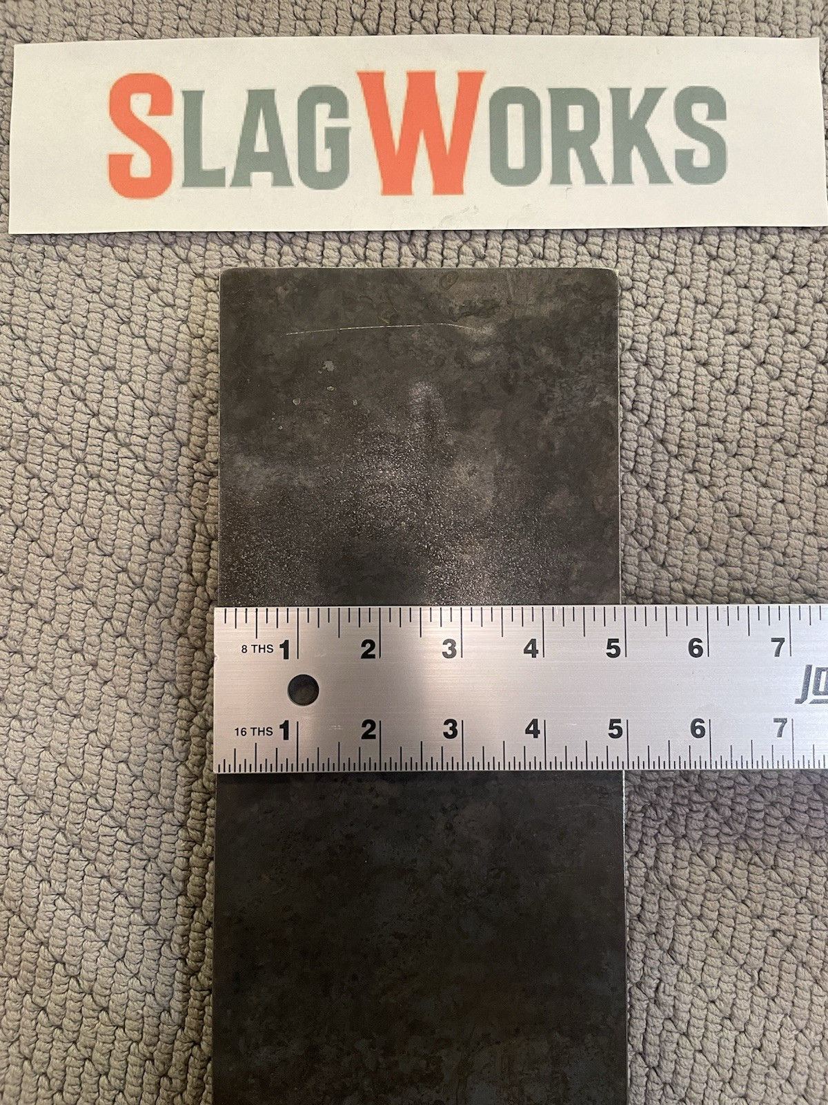 1/4x5x16 inch steel plate 5”x16” A36 Hot Roll Flat .25″ Thick