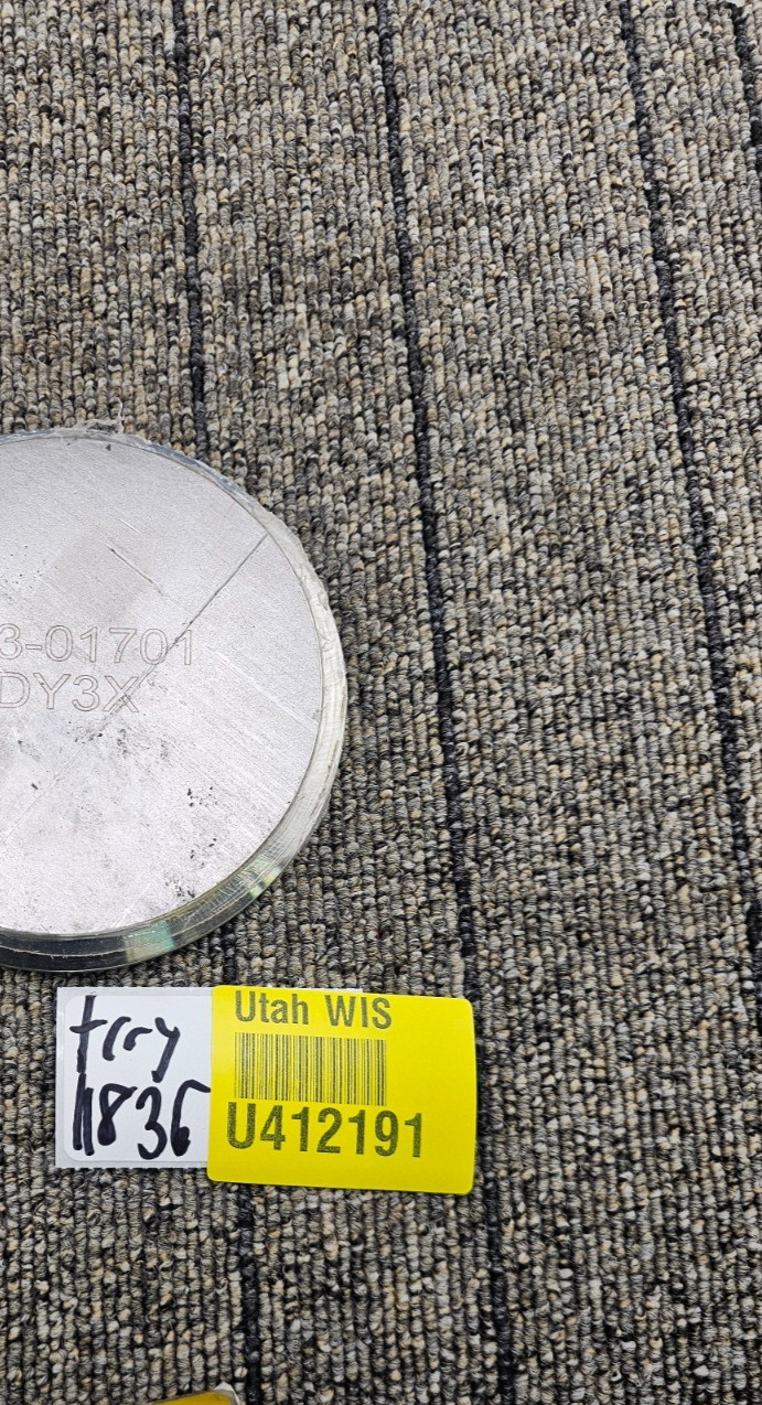 003-01701 Round Plate Disk High-Strength Blank Metal Alloy – 4inch x 1/2inch