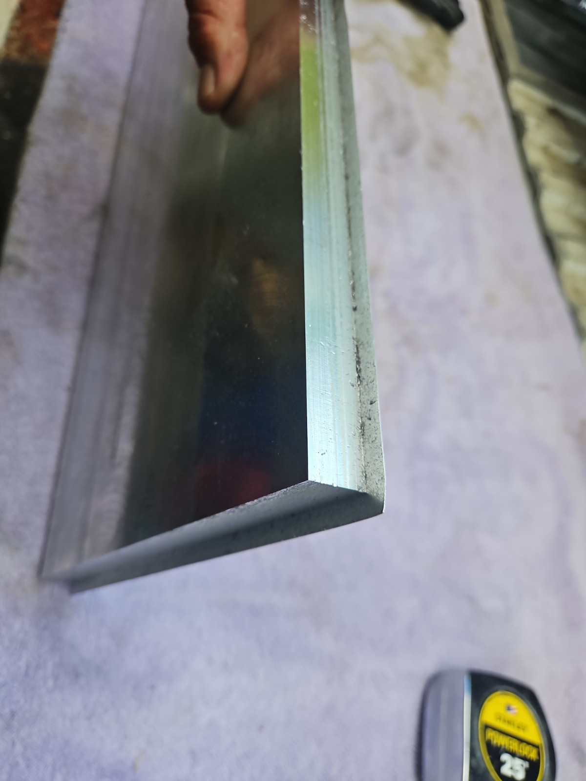 KAISER aluminum plate 6061-T651 3/4″ X 25-3/8″ X 8-3/4″ Made In USA