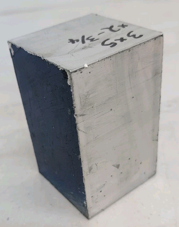 3 x 5 x 2-3/4 Aluminum Block Flat Bar Extruded 6061 Aluminium Barstock 2.75