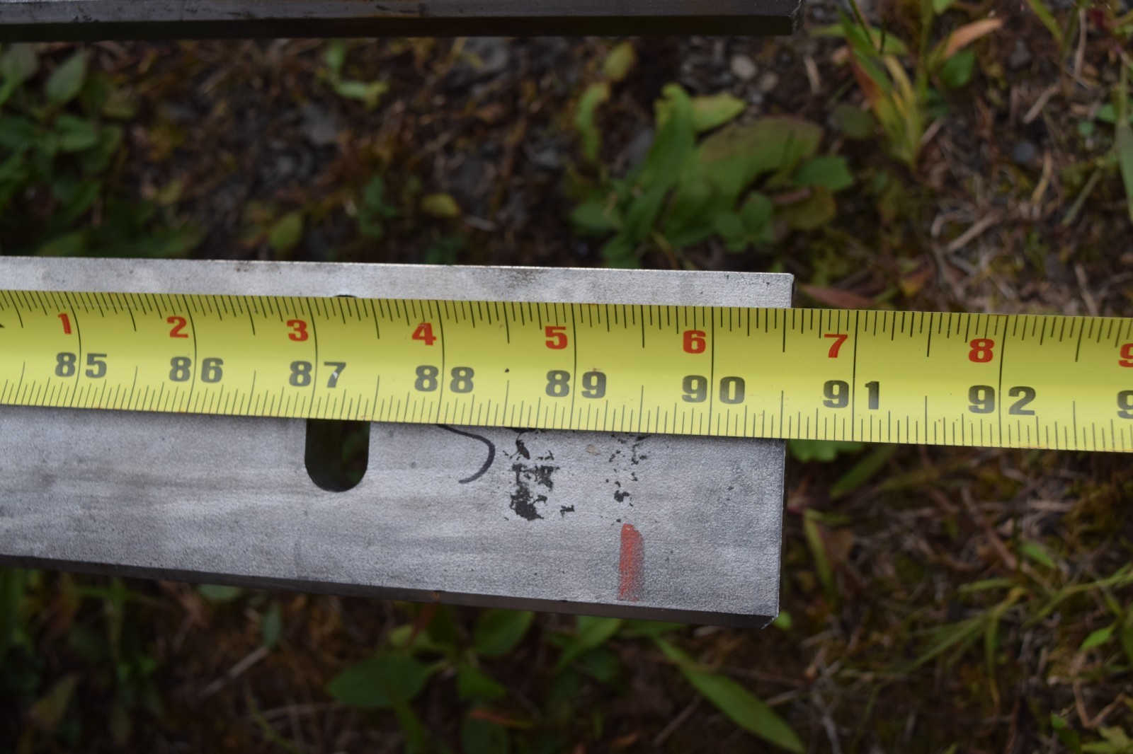 Steel Metal Flat Bar 90″x2.5″x0.75″ Lot of 4