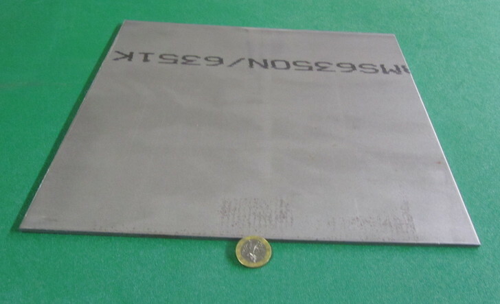 4130 Steel Sheet, .160″ Thick x 12.0″ Wide x 12″ Length, Hot Rolled