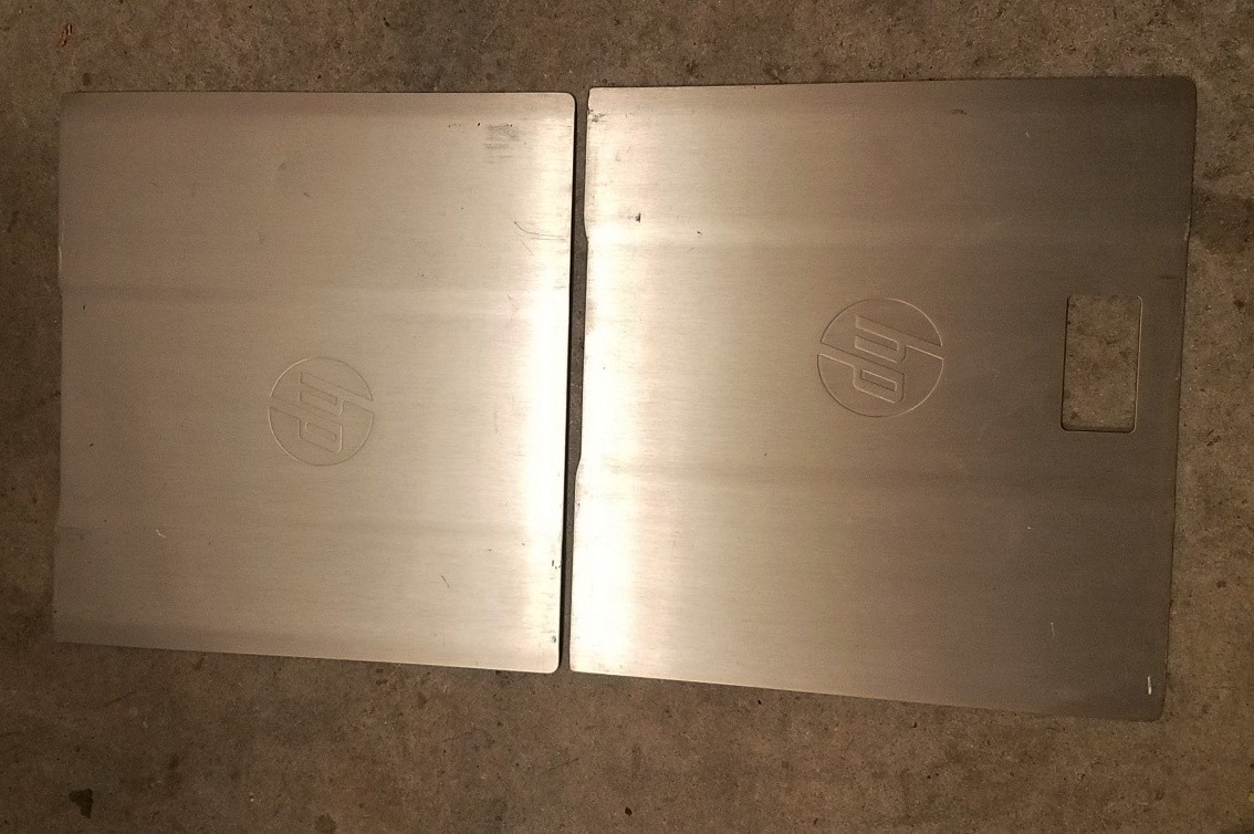 Two Aluminum Sheets 2.5mm Thick for DIY Fabrication