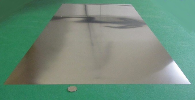 18-8 Stainless Steel Sheet, Full Hard, .003″ x 24″ x 50″