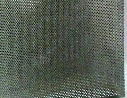 3/32″ HOLE ON 5/32″ CENTER-20 GA.-PERFORATED STAINLESS SHEET–12-3/4″ x 6-3/8″