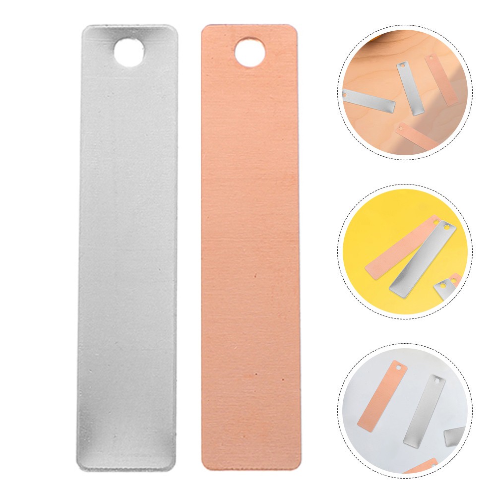 8 Pairs Copper and Zinc Metal Strips for DIY Fruit Battery Science Projects
