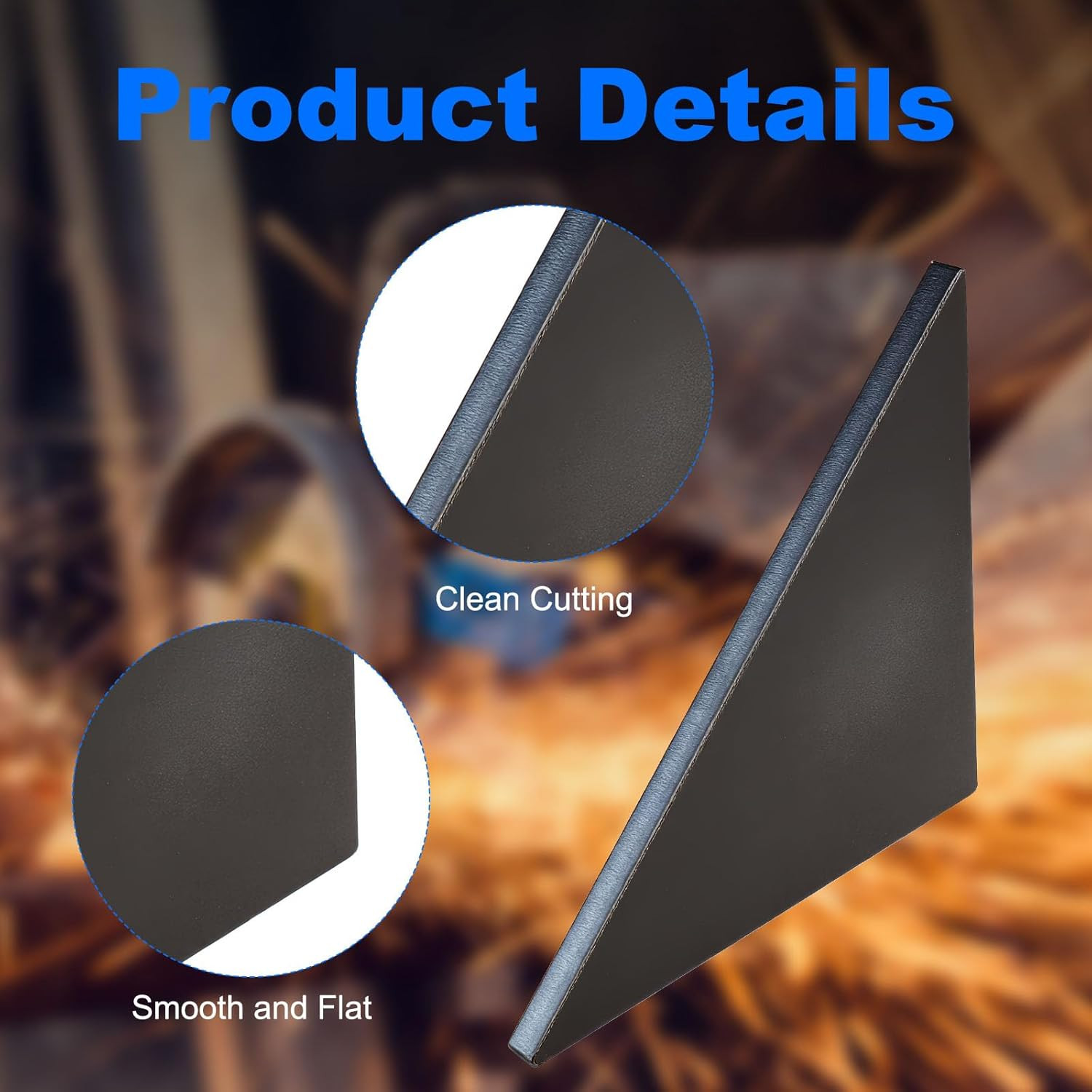10 Pack 4x4x1/4 A36 Steel Triangle Gusset Plates Heavy Duty Weld Brackets