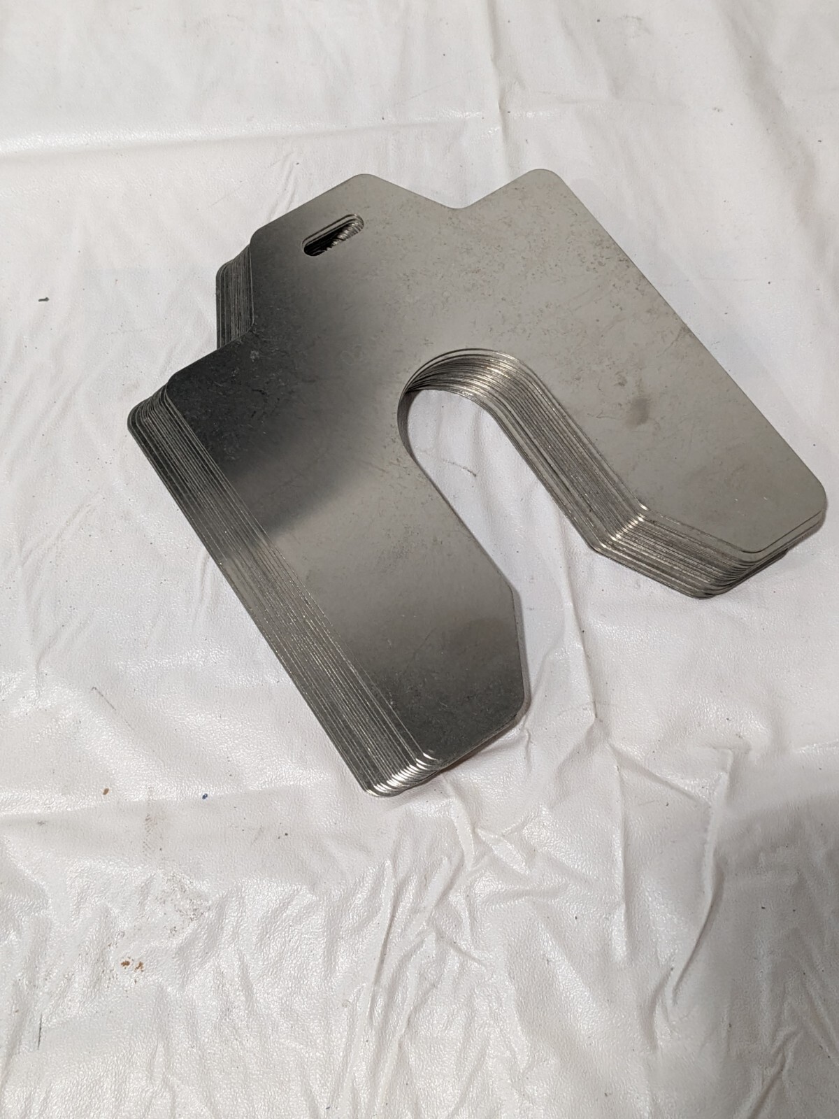 Maudlin Shim Stock: 0.025” Thick, 5” Long, 5″ Wide, 302/304 Qty 20 MSD025-20