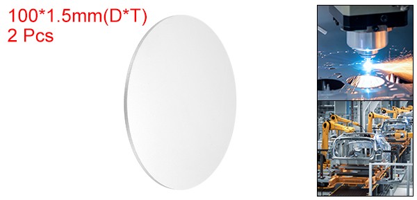 2Pcs Aluminum Disc 4″(100mm) Dia 0.06″(1.5mm) Thick Round 5052 Aluminum Sheets