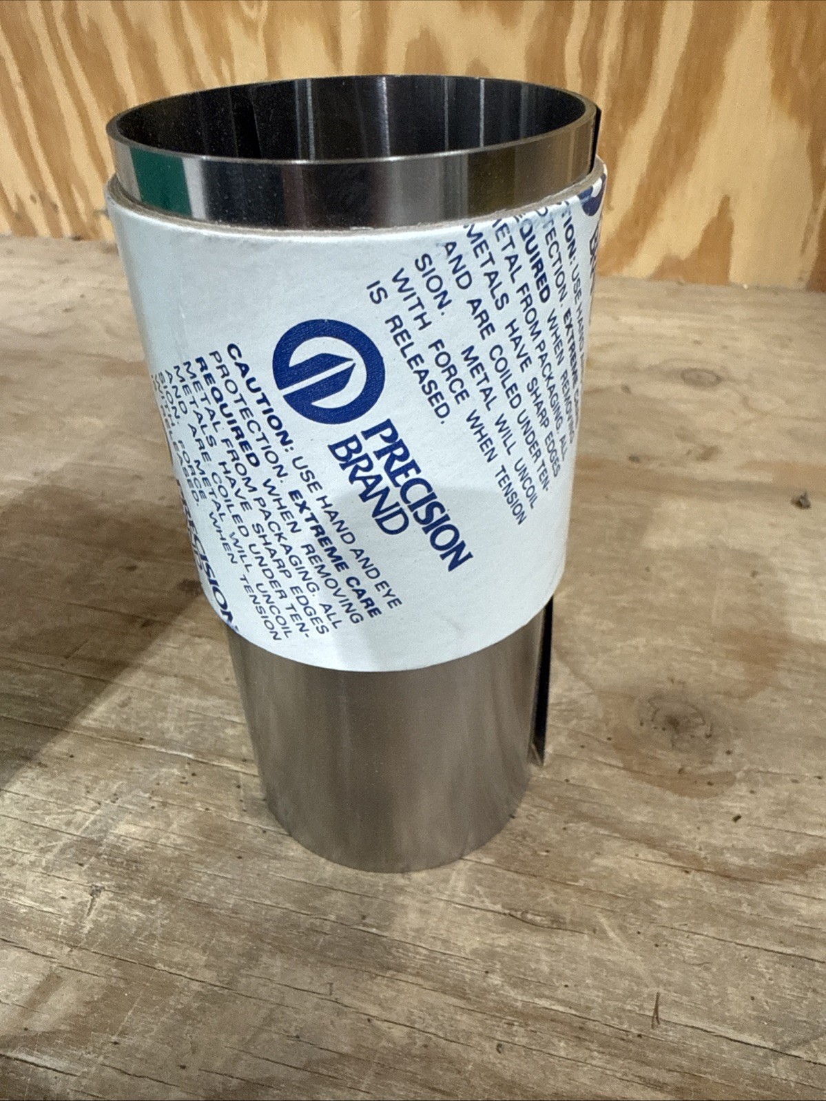 PRECISION BRAND .005” Thick – Steel Shim Stock 6” X 100 1XRoll