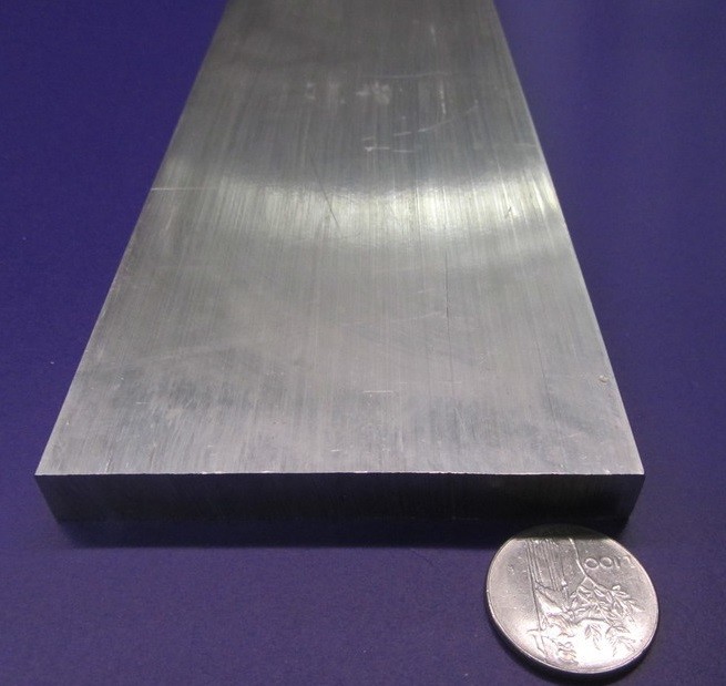 2024 T351 Aluminum Bar, 1/2″ (.500″) Thick x 4.0″ Wide x 12″ Length