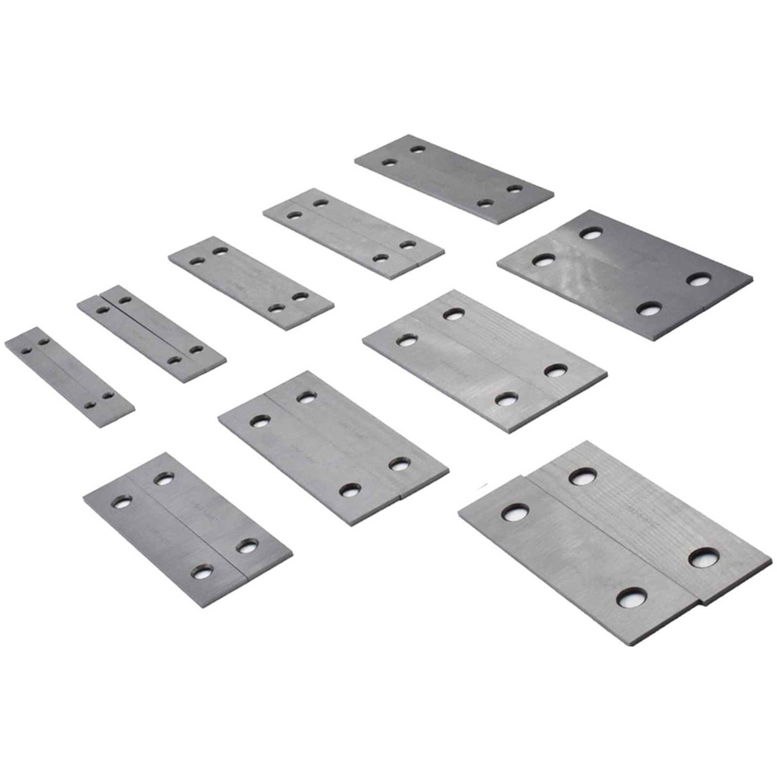 10pcs 1/8 x 6 Inch Thin Parallel Bars 1/2 to 1-5/8 Inch Thick 52-58 HRC Hardn…