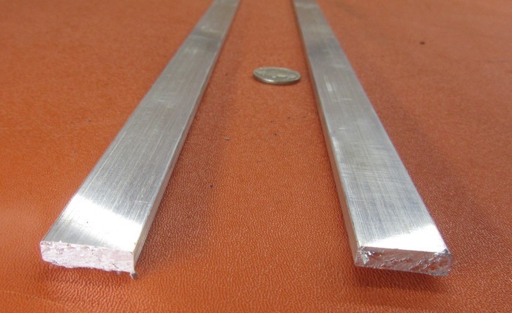 6061 T6511 Aluminum Bar, 3/16″ (.187″) Thick x 3/4 Wide x 60″ Length, 2 units