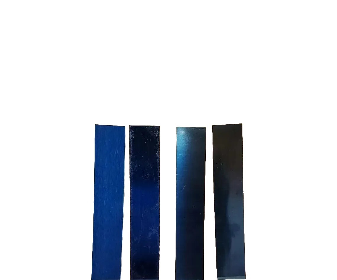 Blue Tempered Spring 1″x12″ stock .012 .015 .020 0.028 0.012 015 020 028 012