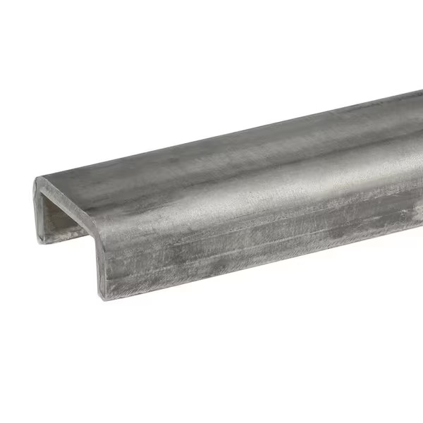2 In. X 1/2 In. X 3 Ft. – 1/8 In. Thick Plain Steel C-Channel