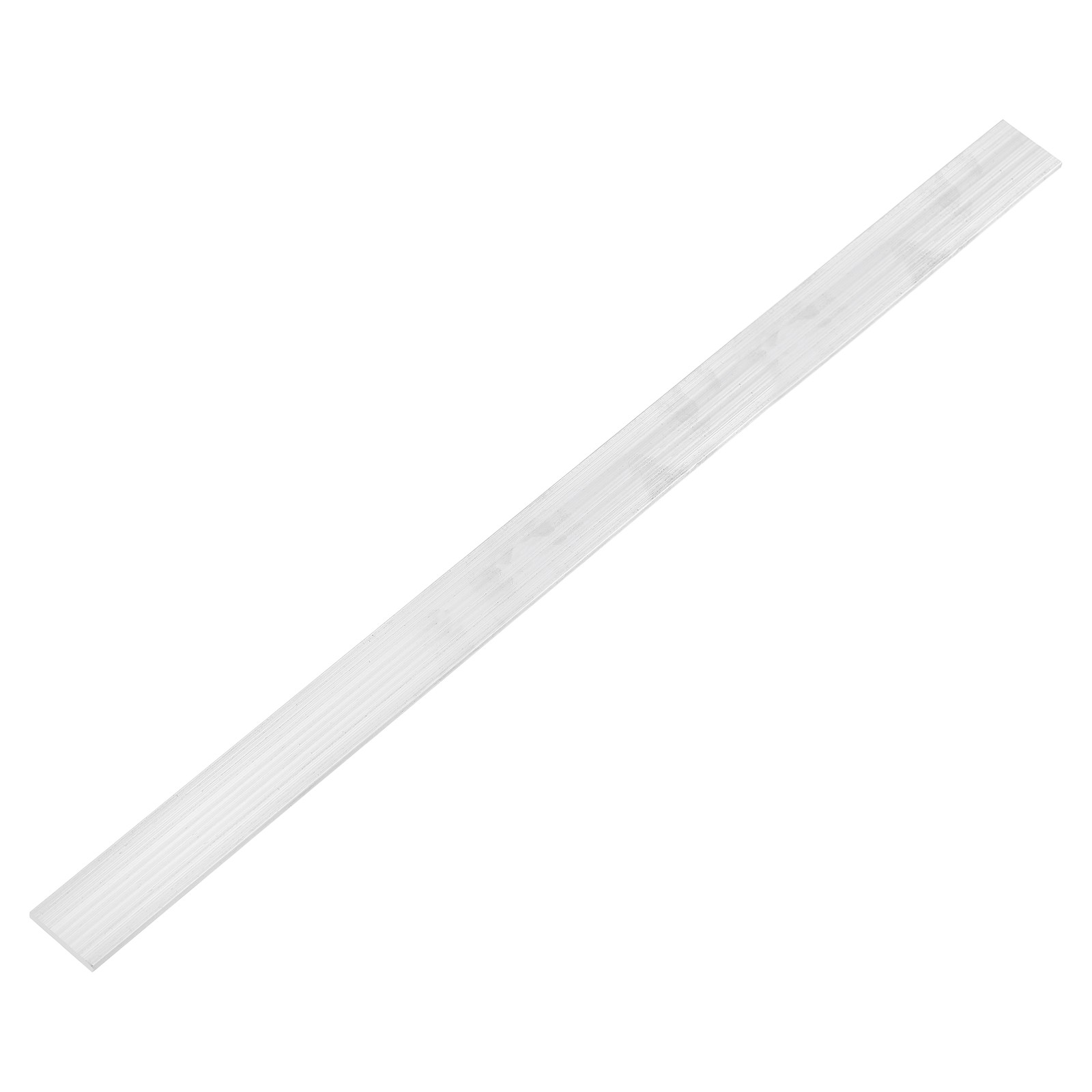 Square Aluminum Flat Bar, 1/8″ Thickness 1″ Width 16″ Length