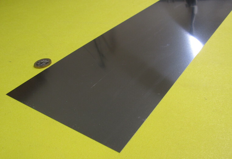 316 Stainless Steel Sheet Soft .004″ Thick x 6.0″ Width x 100.0″ Length