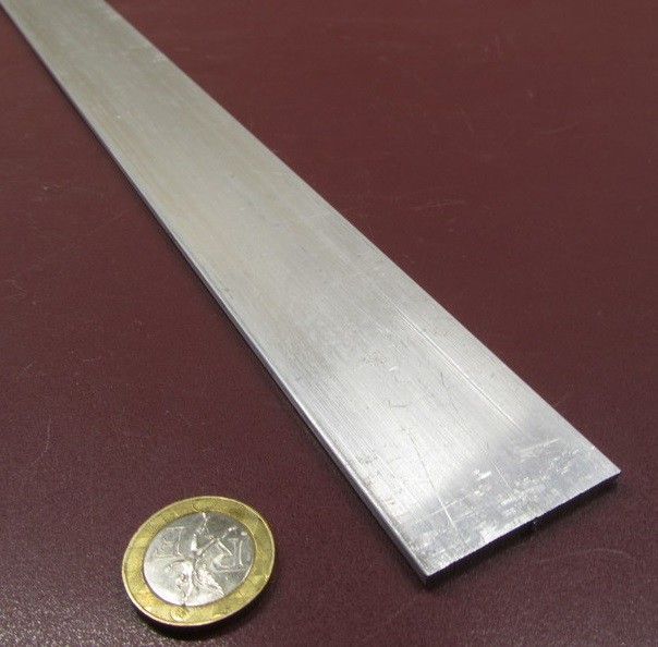 6061 T651 Aluminum Bar, 1/8″ (.125″) Thick x 1 1/2″ Wide x 24″ Length, 3 units