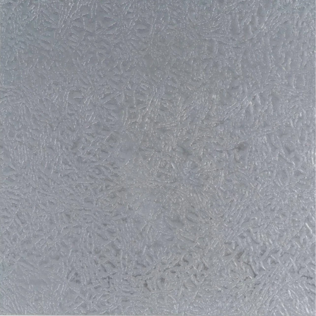 Silver Leathergrain Aluminum Sheet Metal 12 in x 24 in Rust Resistant Stock