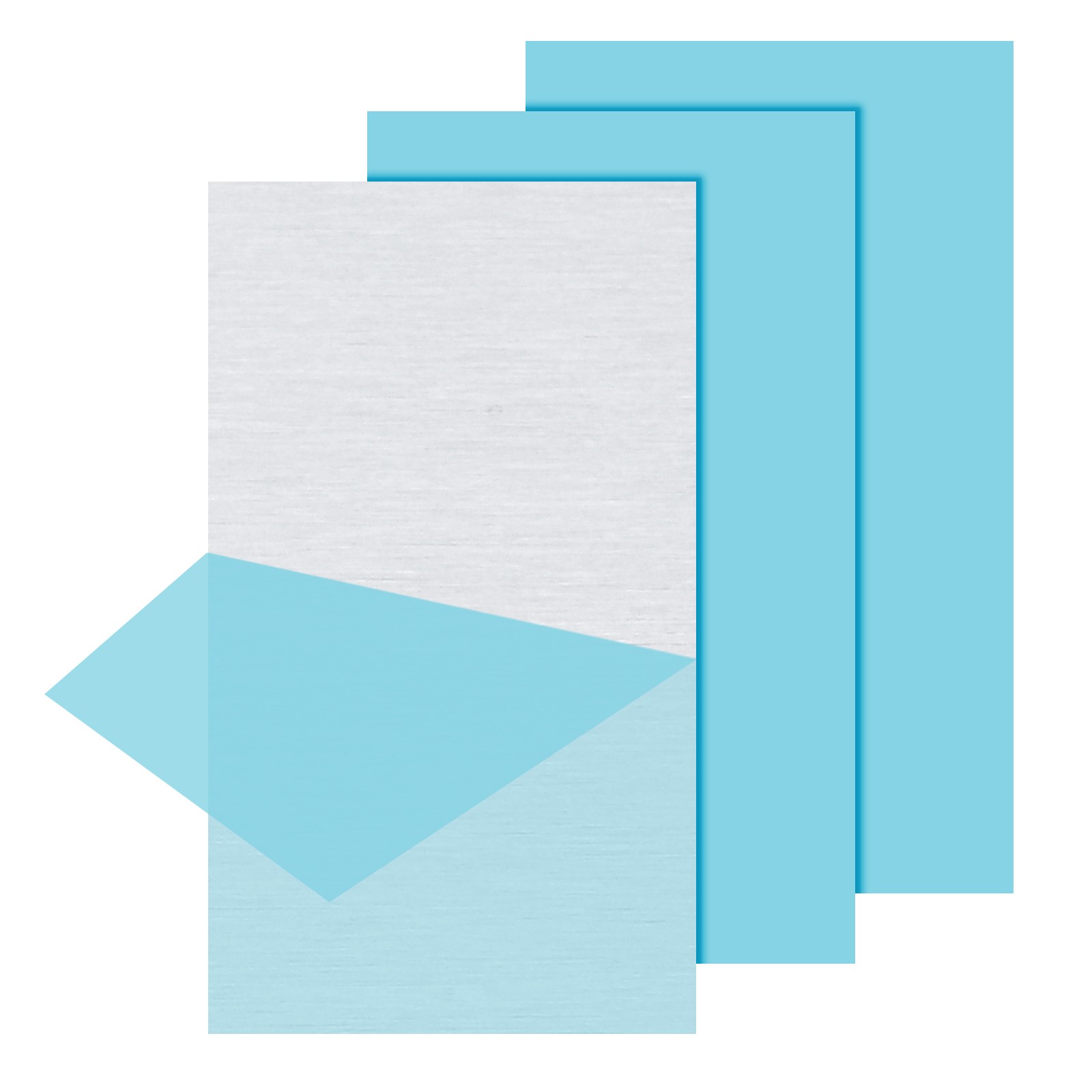 3Pack 6061 T651 Aluminum Sheet Metal 4 x 7 x 1/25.4(0.04″) Inch Flat 1MM