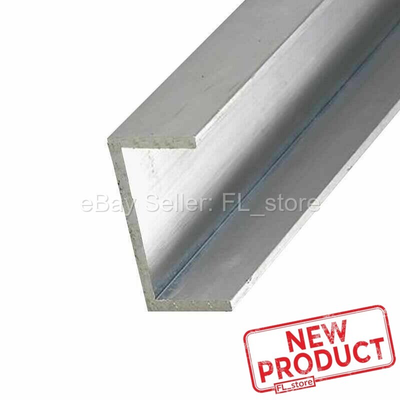 8 Feet Aluminum Channel 1/2″ Leg x 1 1/2″ Base Width x 1-1/4″ Inside x 1/8 Thick