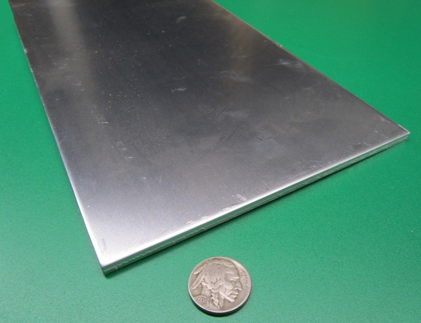 1100 Aluminum Bar (H14) .190″ Thick x 6.0″ Wide x 12″ Long