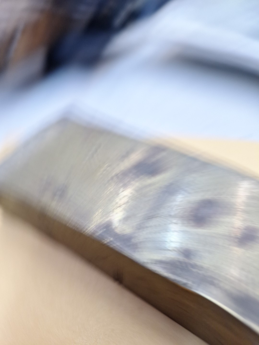 Yellow Brass? Stock Rectangle Flat Bar 1″x 2″x 13″L SEE PHOTOS OF CONDITION