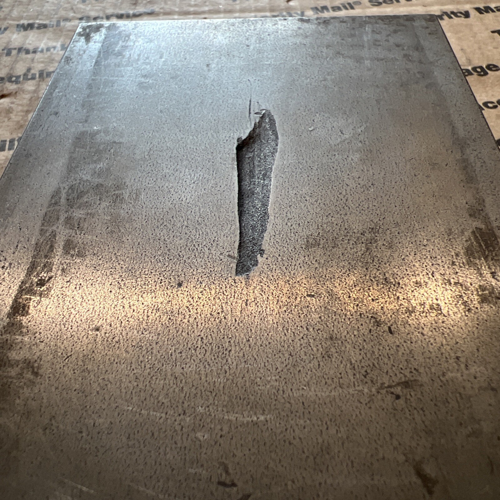1 1/4 X 4 Flat Steel Bar 7″ Long 1018 CR