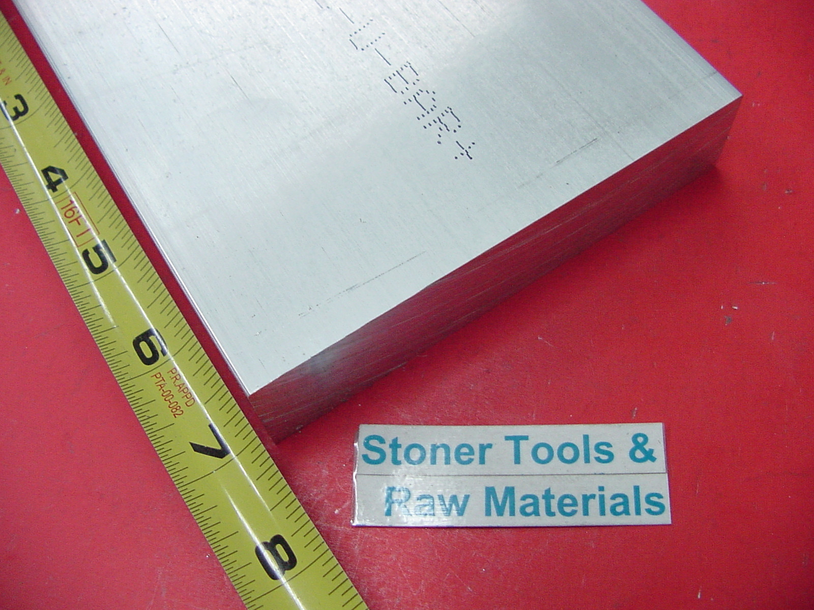 1-1/4″ X 5″ ALUMINUM 6061 FLAT BAR 7″ long Solid T6511 Extruded Mill Stock New