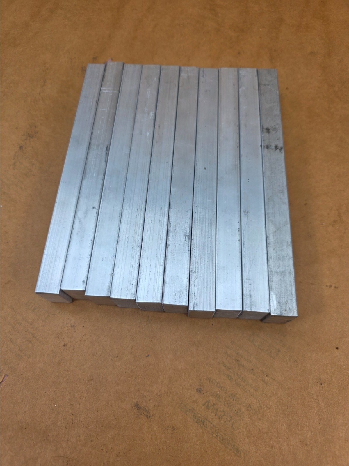 10 Pieces 5/8″ X 1″ ALUMINUM 6061 FLAT BAR 7-7/8″ long New Extruded Mill Stock