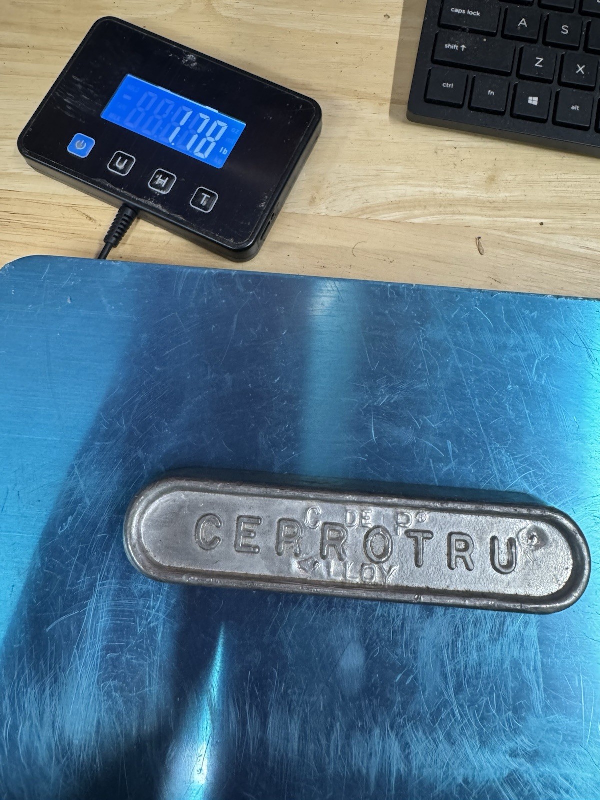 CERROTRU ALLOY BAR LOW MELTING TEMPERATURE