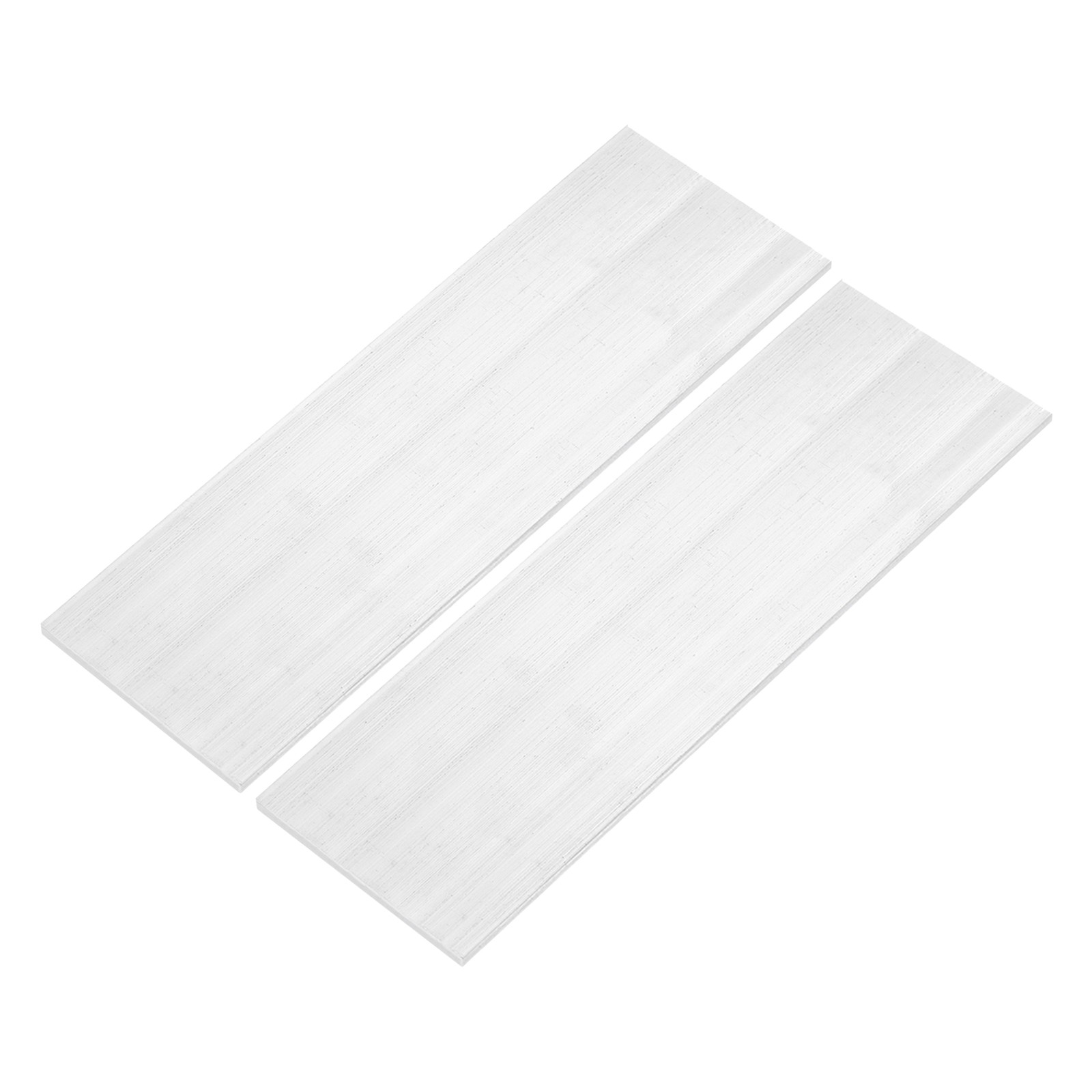 Square Aluminum Flat Bar, 2pcs 3 x 70 x 305mm T6511 Solid New Mill Stock
