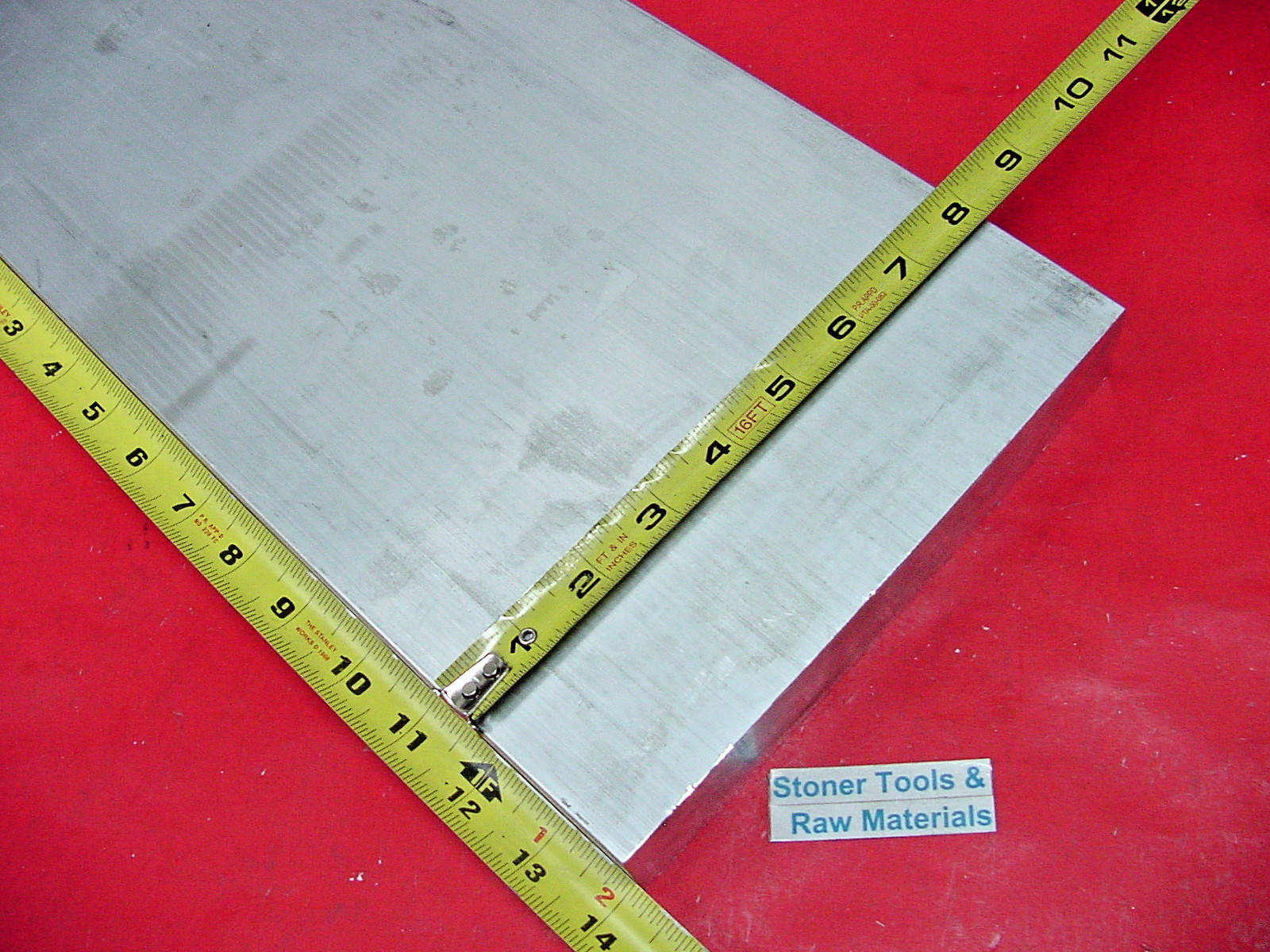 1-1/4″ X 8″ ALUMINUM 6061 FLAT BAR 14″ LONG T6511 Solid Extruded Mill Bar Stock