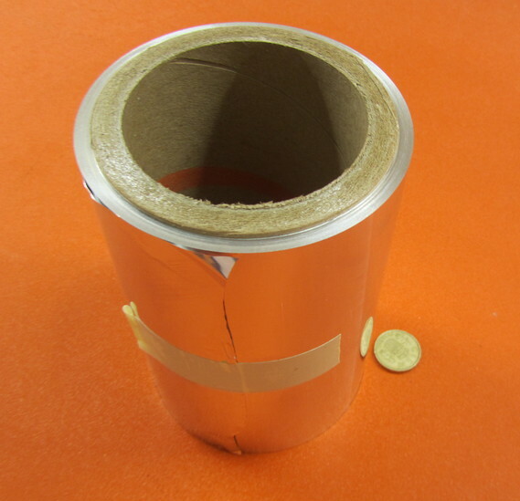1100 Aluminum Foil (O) .002″ Thick x 6″ Wide x 100 Feet Long Roll