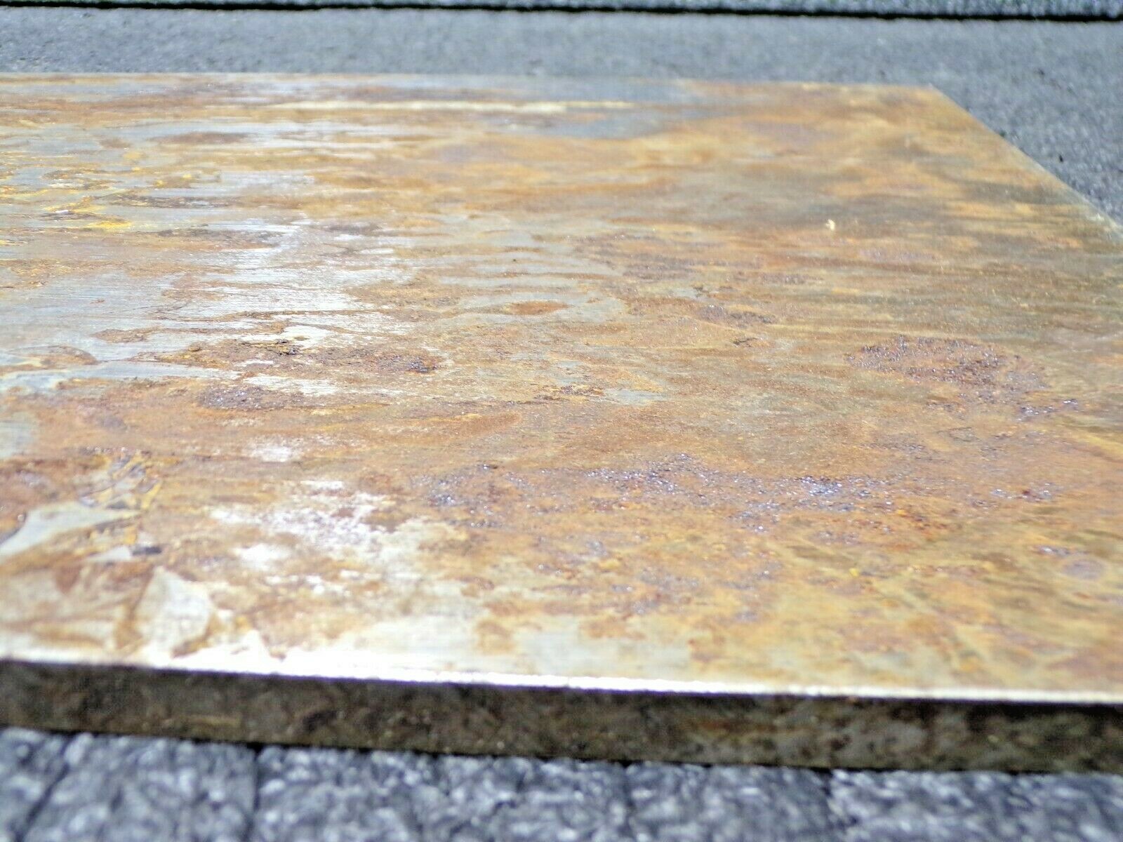 Made in USA 14 x 14 x 3/8 Inch, AISI Type C1018, Low Carbon Steel Flat Stock