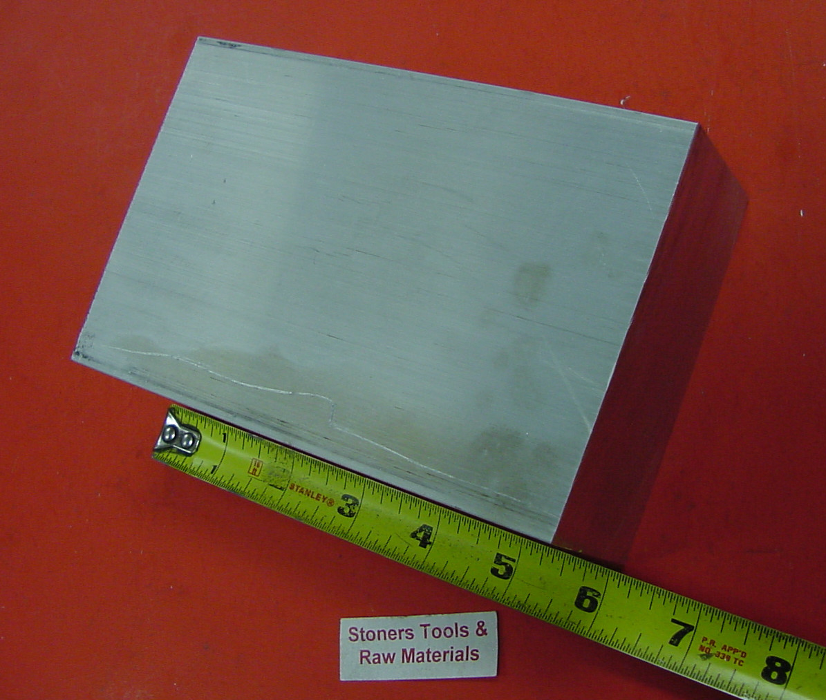 2″ X 4″ ALUMINUM 6061 FLAT BAR 6″ long Solid T6511 Extruded Mill Bar Stock New