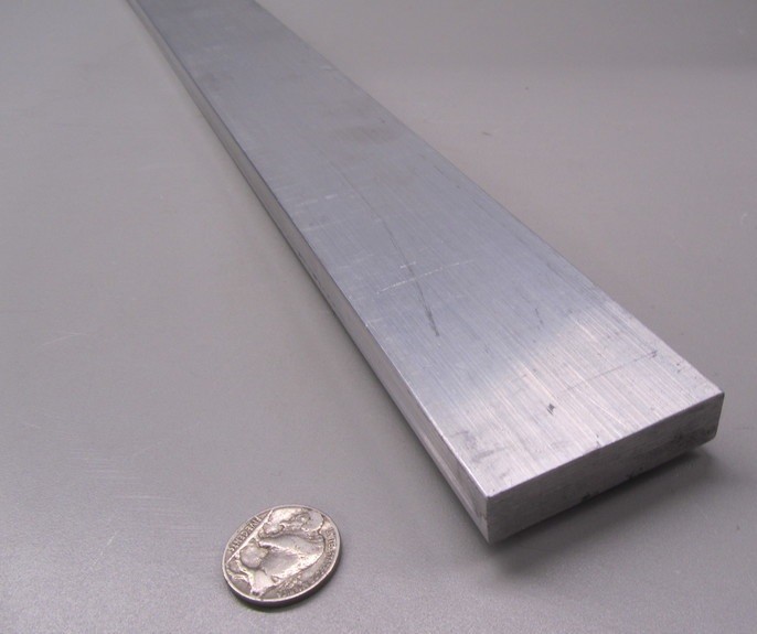 2024 T351 Aluminum Bar, 1/2″ (.500″) Thick x 2.0″ Wide x 36″ Length