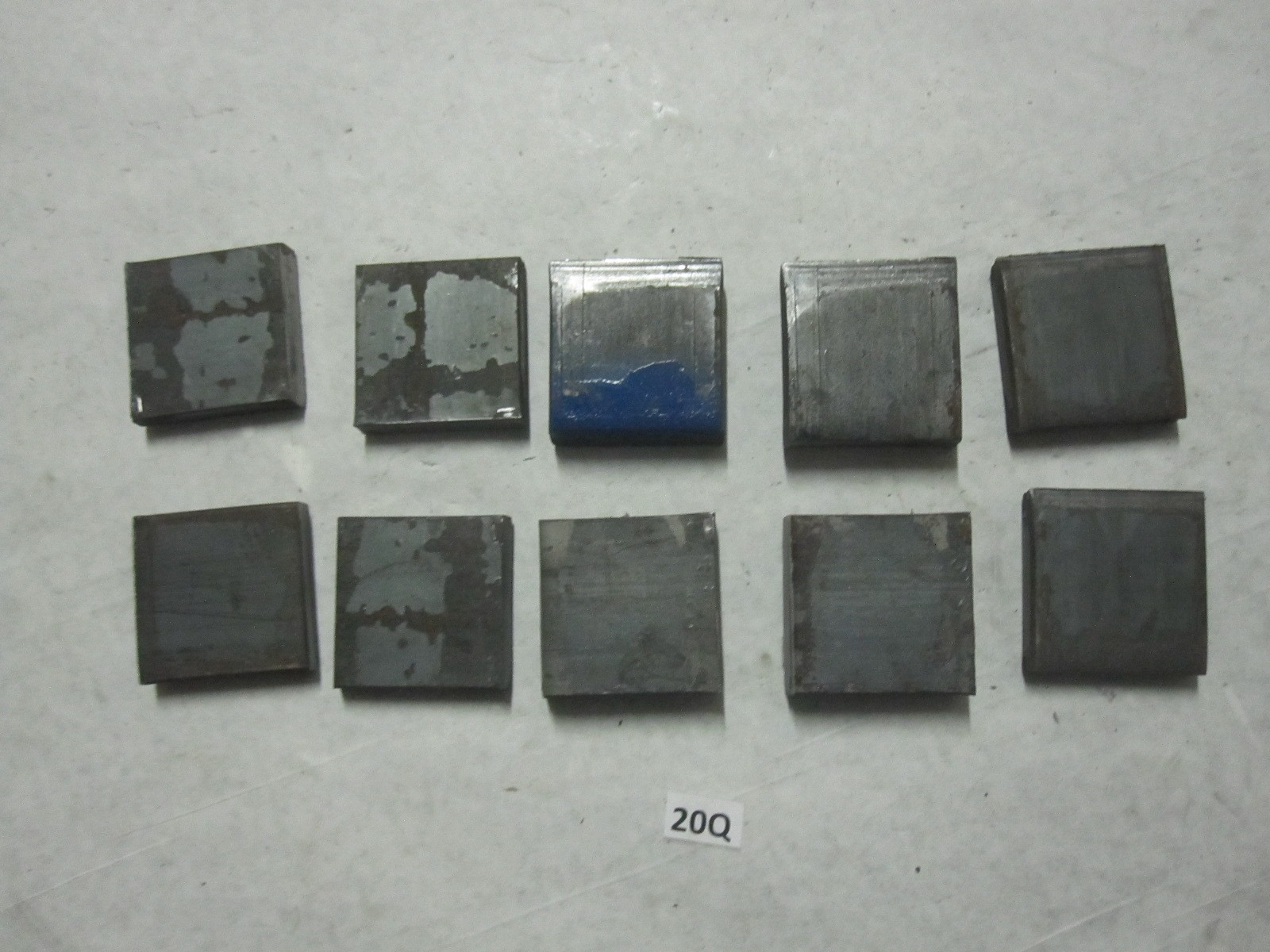 Square Steel Stock 2x2x1/2 Plate Flat Bar Block 10pcs 2″ x 2″ x 1/2″ Mild Steel
