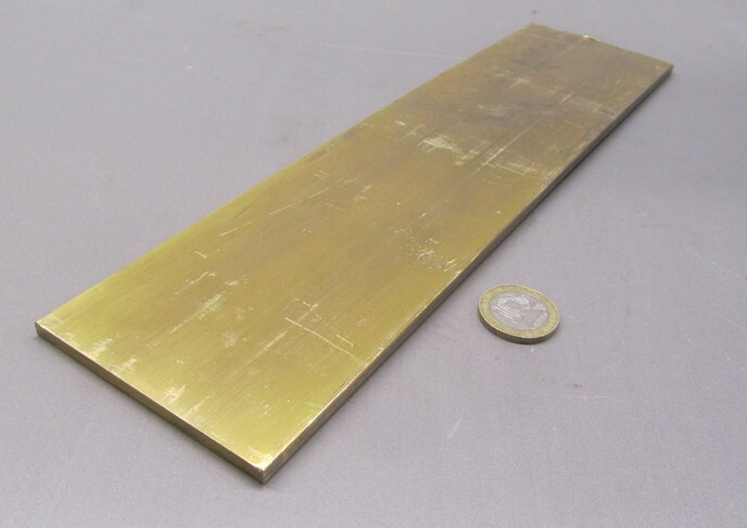 360 Brass Flat Bar 3/16″ Thick x 3.0″ Wide x 12.0″ Length