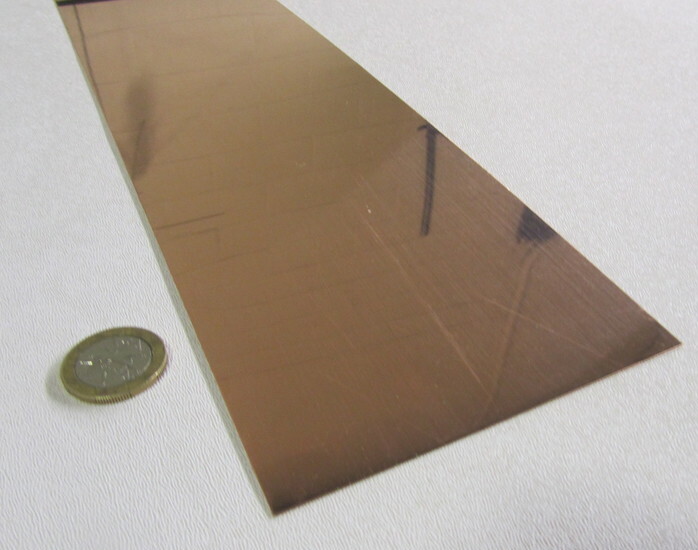 110 Copper Bar, Soft, Annealed .016″ Thick x 4.0″ Wide x 24.0″ Length
