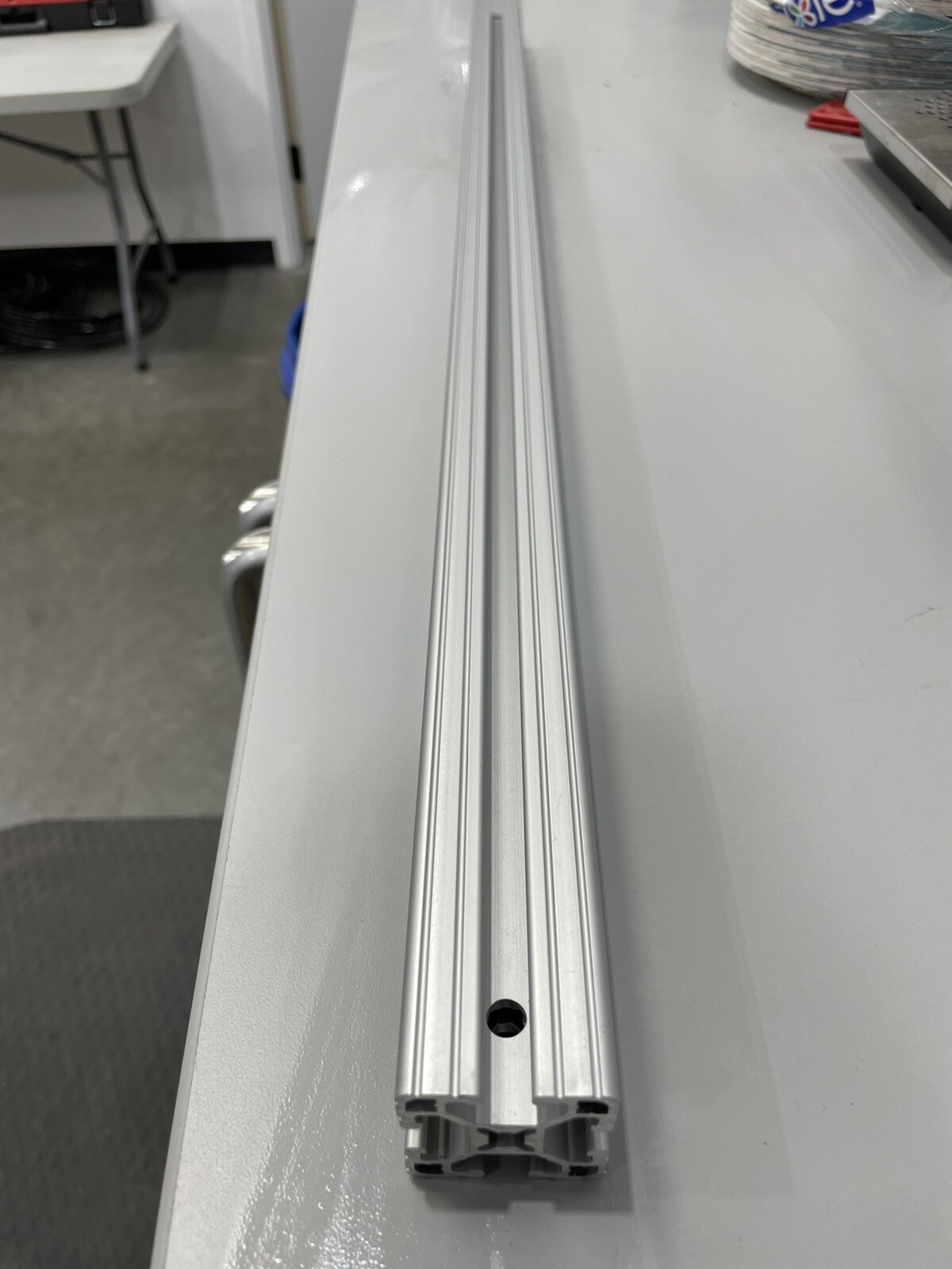 80/20 1515-UL Aluminum T Slot Extrusion 35″ Length Access holes on each end