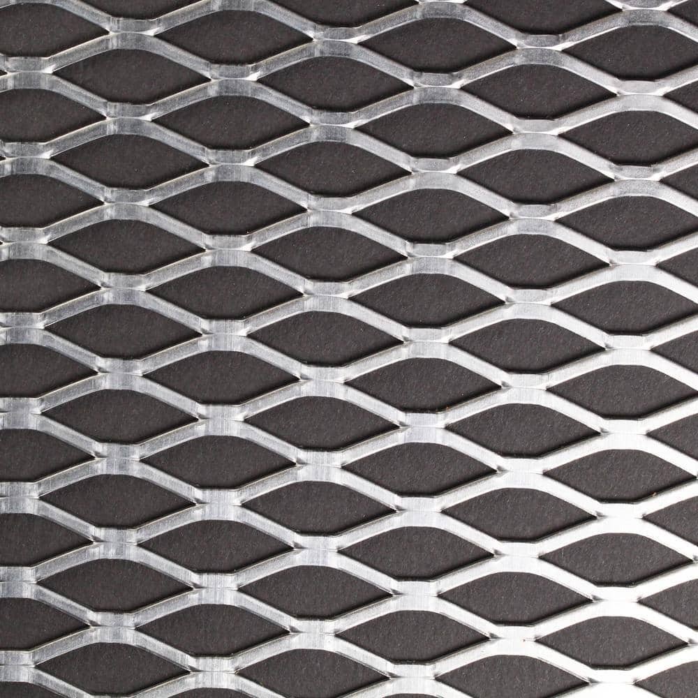 Everbilt 12×24 in. 18 Gauge Plain Steel Expanded Metal 1/2 in. O/C Spacing