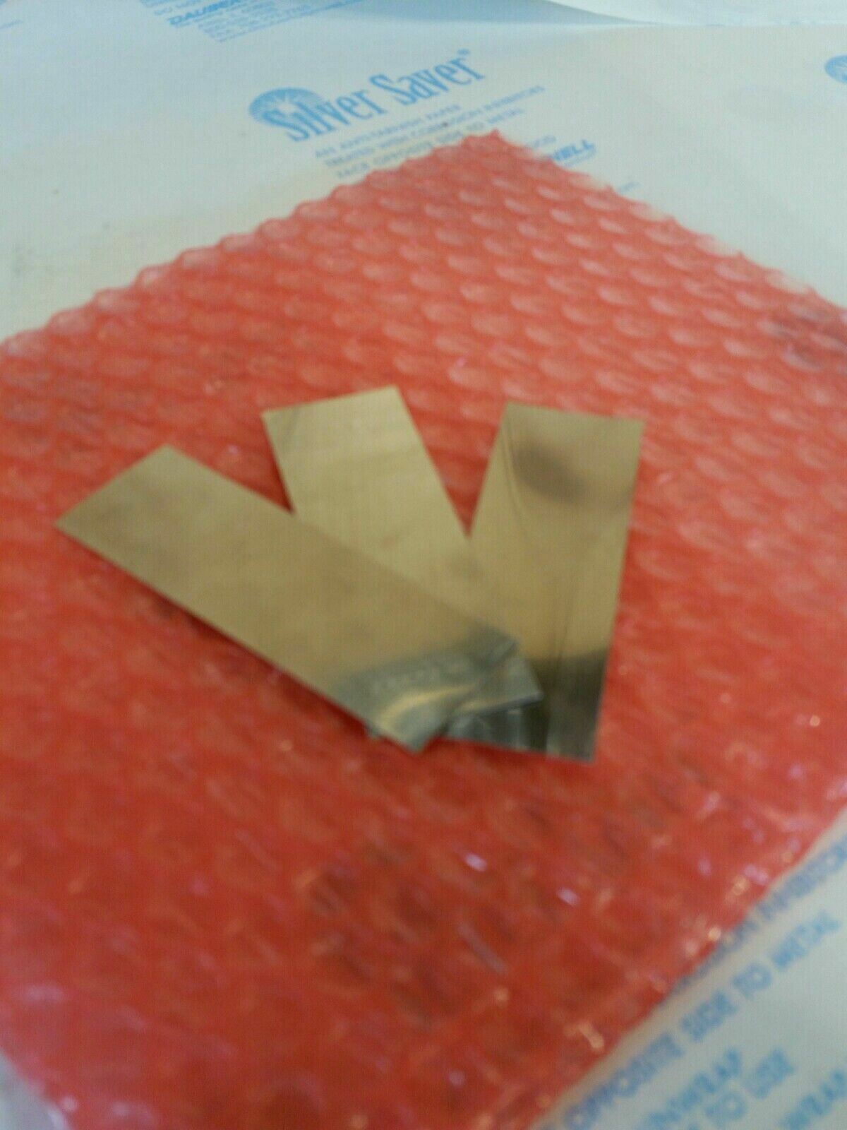 shim stock stainless steel 1.060″ w 0.015″ x 6″ Long 5 PIECE LOT 015 .015