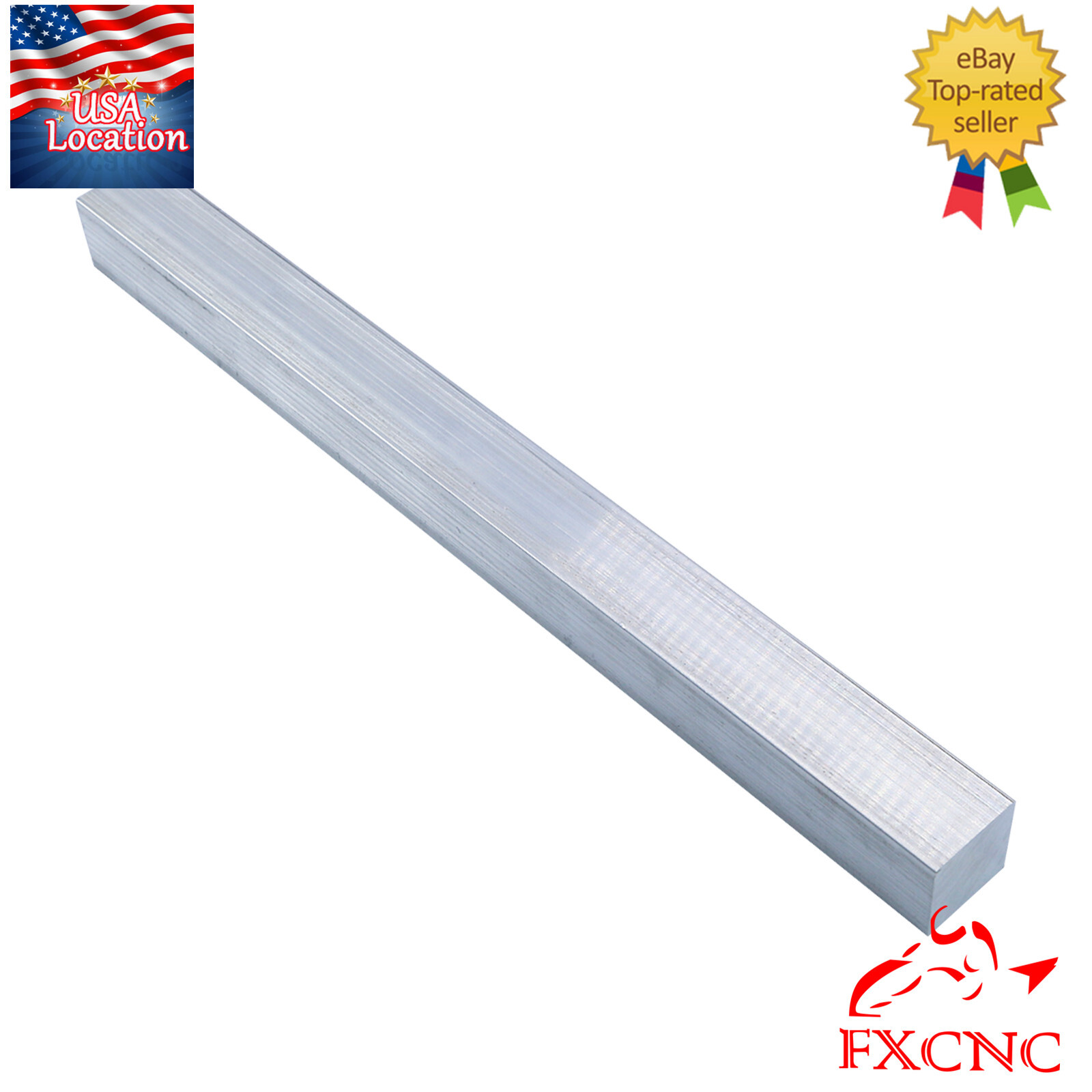 6061 Aluminum Flat Plate Sheet Flat Stock Length 300mm Width 25mm Thickness 25mm