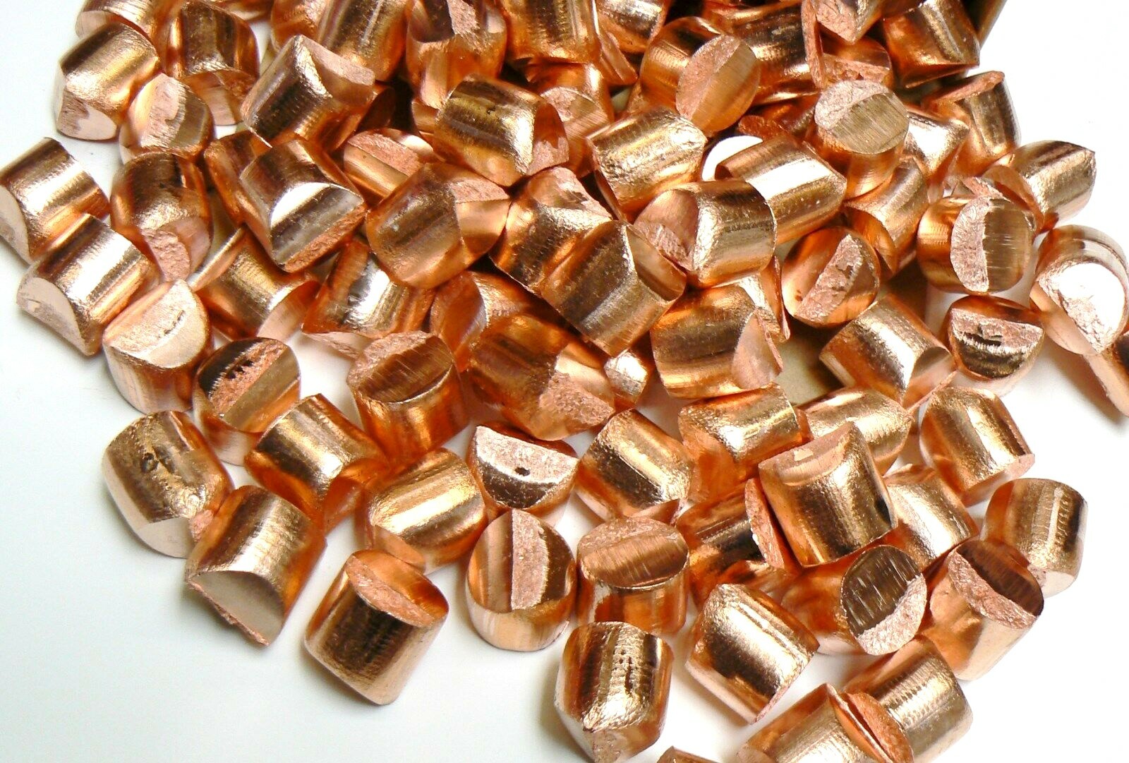 Pure Copper 99.99% Oxygen Free Cu Metal Anode Slugs Melt Casting Alloy 20 Pounds