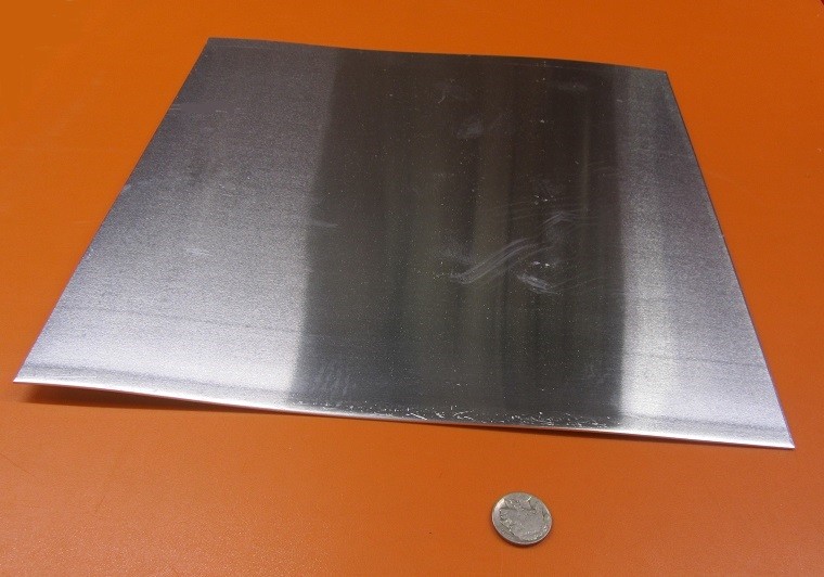 1100 Aluminum Sheet Softened (O) .050″ Thick x 12.0″ Wide x 12.0″ Long