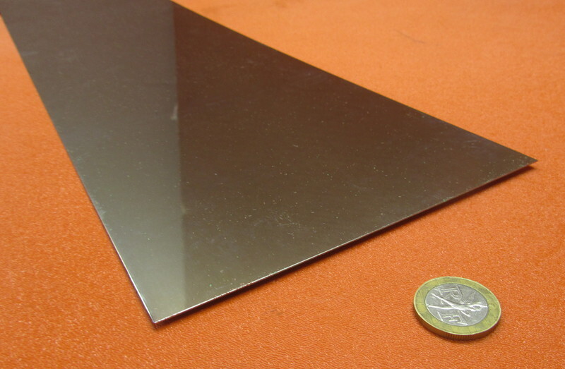 440A Stainless Steel Sheet, .015″ Thick x 6.0″ Wide x 12.0″ Length