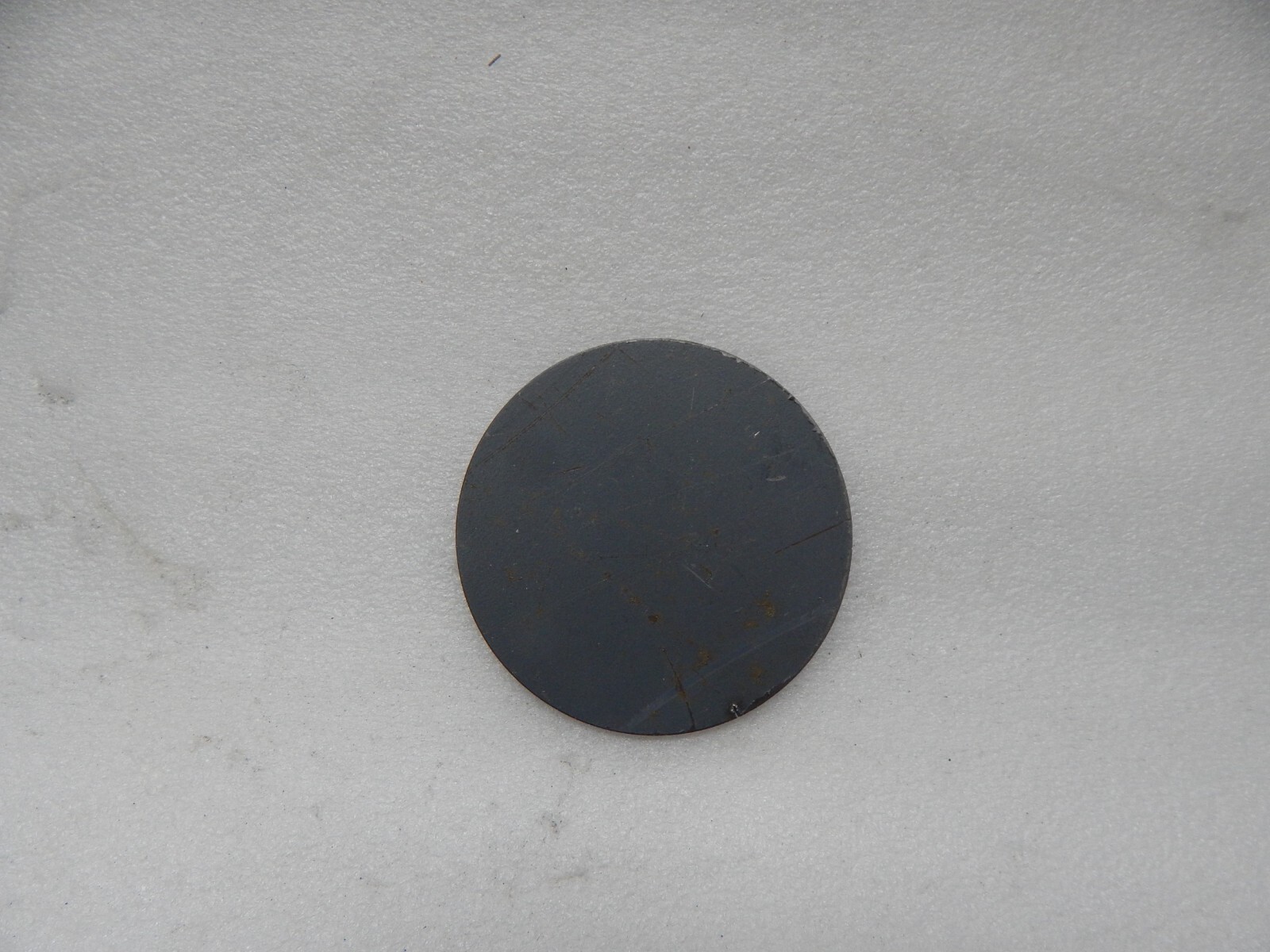 5 pcs. Steel .100″ Thick (12ga) Round Plate, 2.84″ O.D sheet Disc 1-3/4 X .100